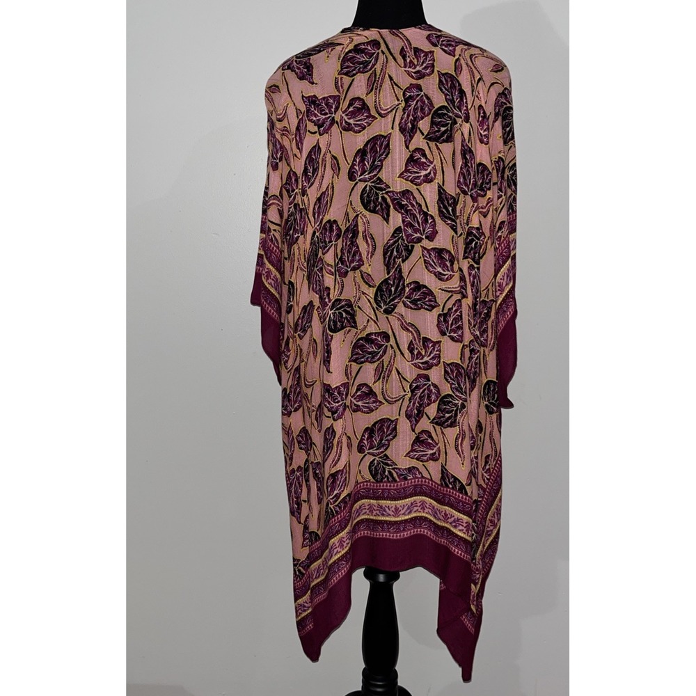 Time and True Women’s Boho Kimono DusterCardigan Size S/M‎ - Picture 5 of 12